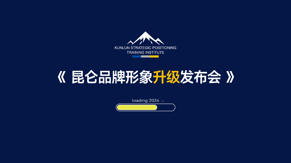 昆仑定位，品牌升级，战略定位